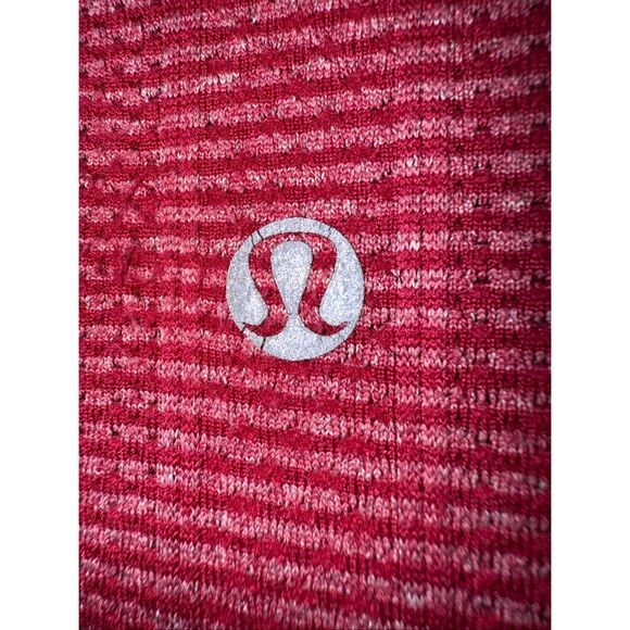 Lululemon Run Swiftly Tech 1/2 Zip Tonka Stripe Heathered Bumble Berry - Picture 10 of 13